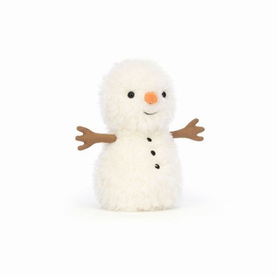 Jellycat Little Snowman New Zealand | KNYGT0493